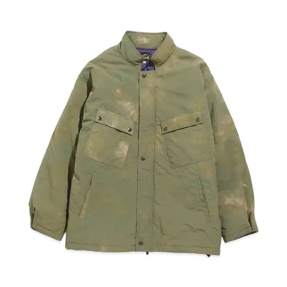 Needles C.P. JACKET - NYLON TUSSORE / UNEVEN DYE "Olive"
