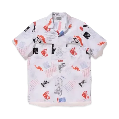 Cav Empt (C.E) SUMMER-SIMULATION SHIRT "White"