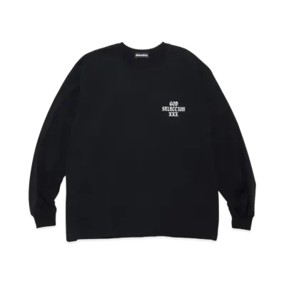 GOD SELECTION XXX Long Sleeve T-shirt GX-S24-LT-04 "Black"