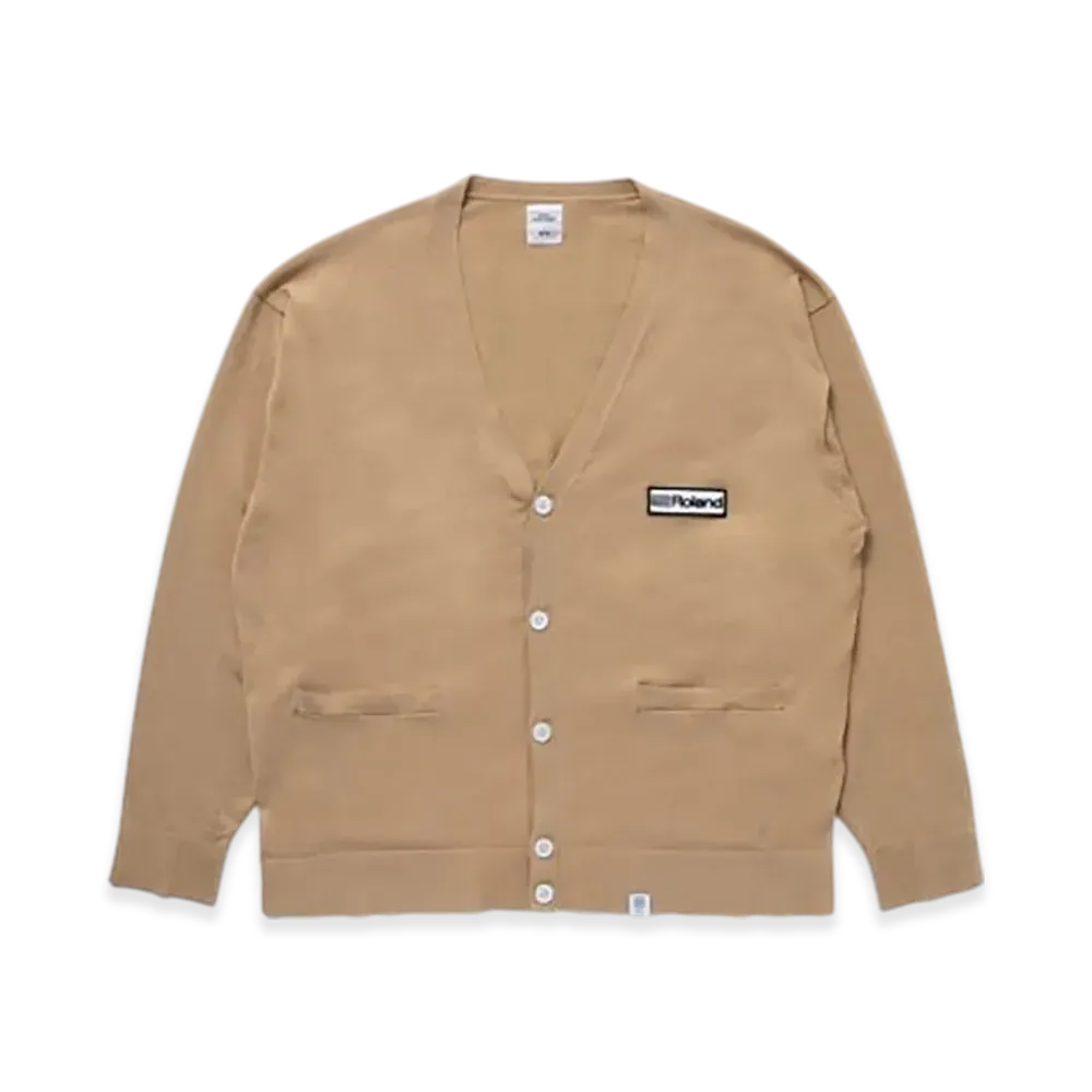 BEDWIN & THE HEARTBREAKERS Roland Ex/L/S Cardigan Godard "Beige"