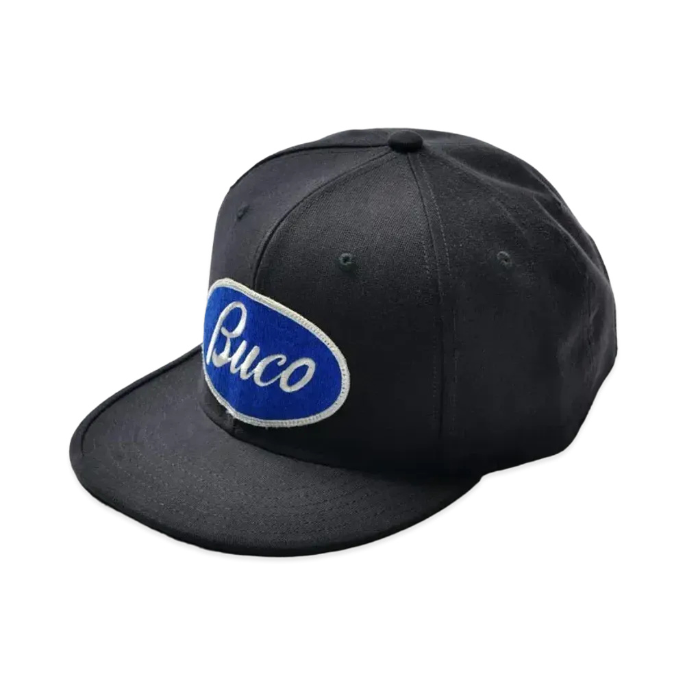 THE REAL McCOY'S Buco Strap-Back Cap "Navy"