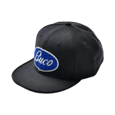 THE REAL McCOY'S Buco Strap-Back Cap "Navy"