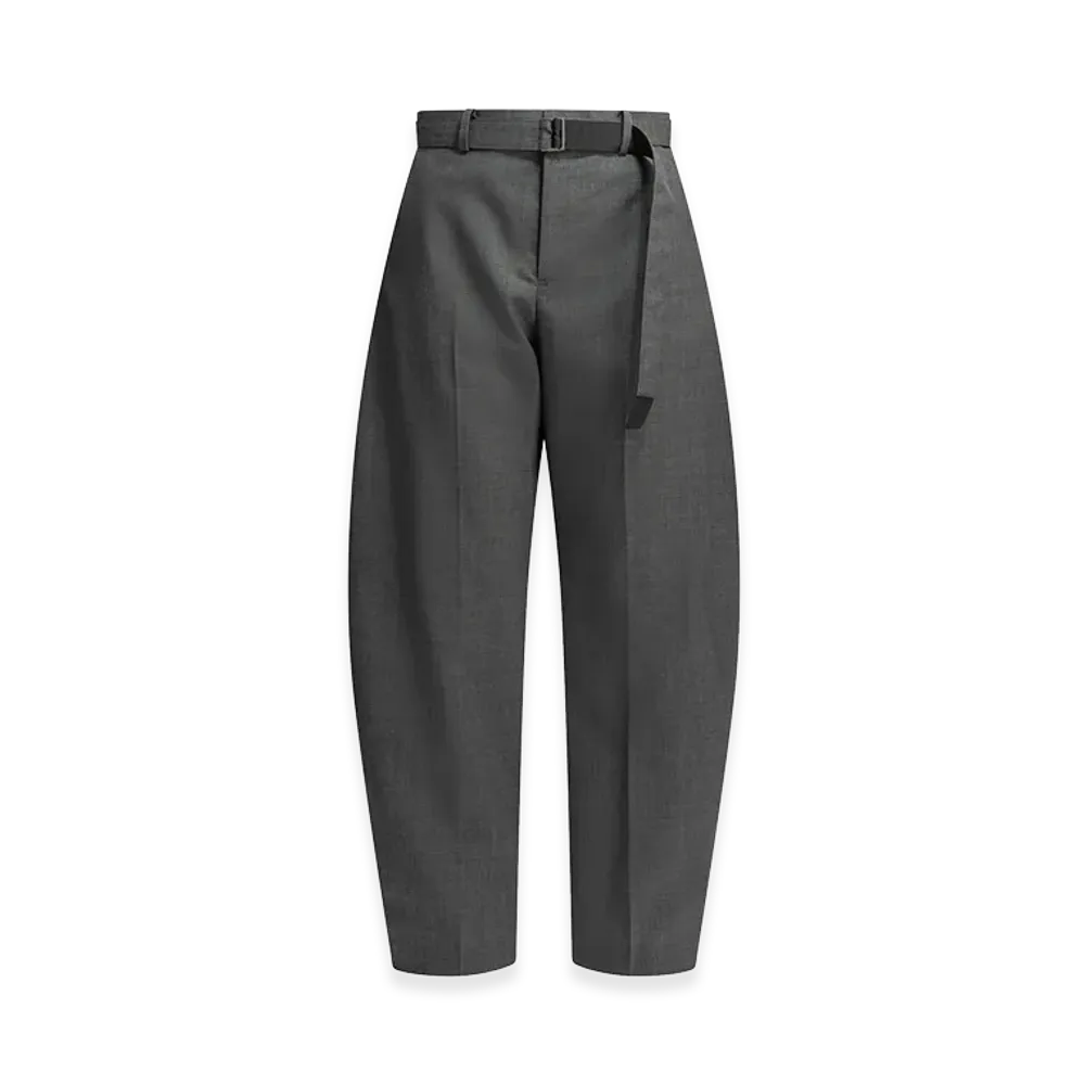 sacai Women's Tailored Wool Pants "Gray"