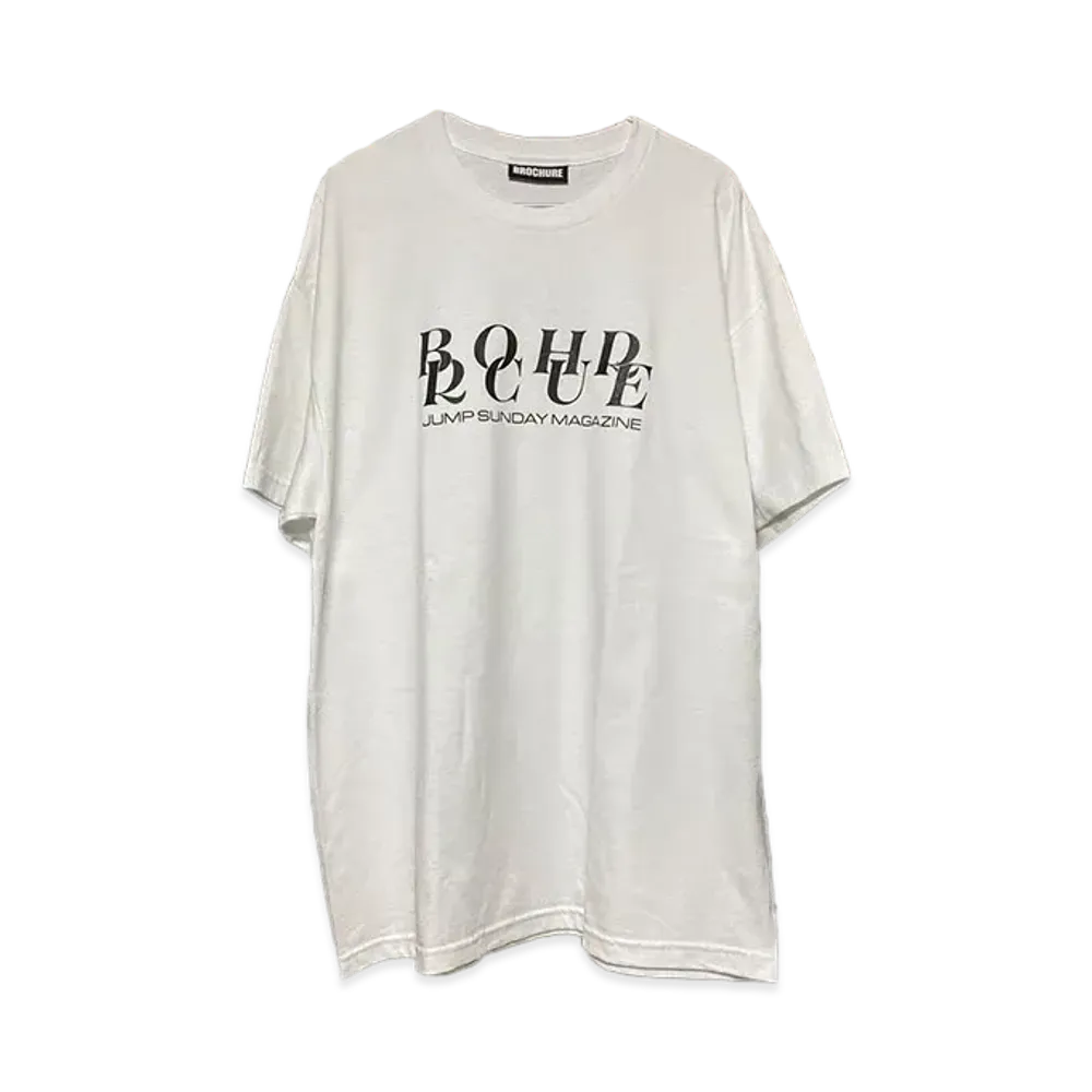 BROCHURE Marina Logo Tee "White"