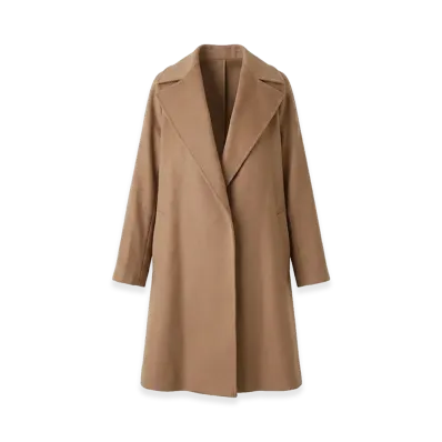 Max Mara Studio Women's Dravenna Robe Coat "Camel"