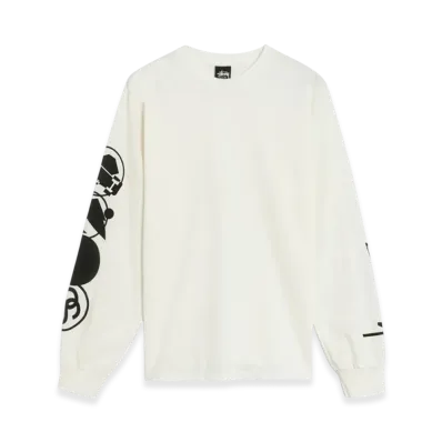 Stussy Stacked Pigment Dyed LS Tee "Natural"