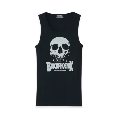 HYSTERIC GLAMOUR Blvckphoenix/HG Skull Tank Top "Black"