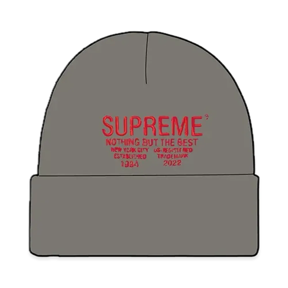Supreme Nothing But Beanie "Grey"