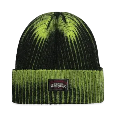 Stussy Cuff Beanie Workgear Spray "Lime"