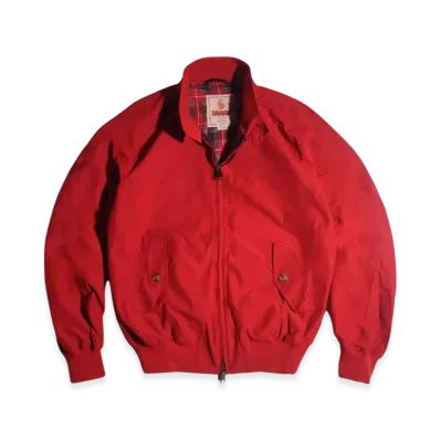 BARACUTA G9 Classic Harrington Jacket "Chili Pepper"