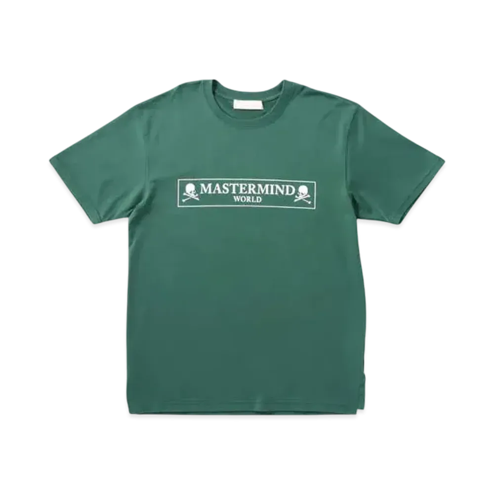 mastermind WORLD Boxed Logo Tee "Dark Green"