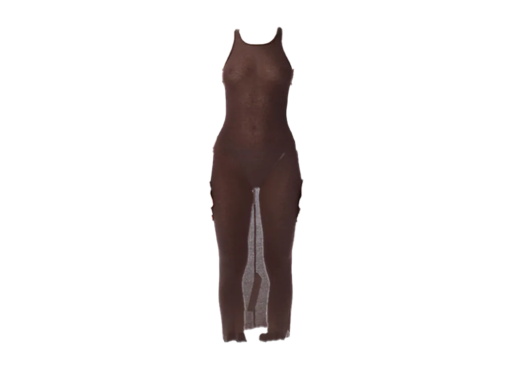 Rick Owens Women's Dresses "Brown"