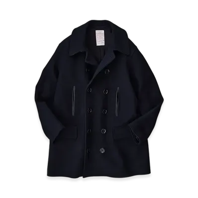 NICENESS Mclagan 13 - Button Black Peacoat "Black"
