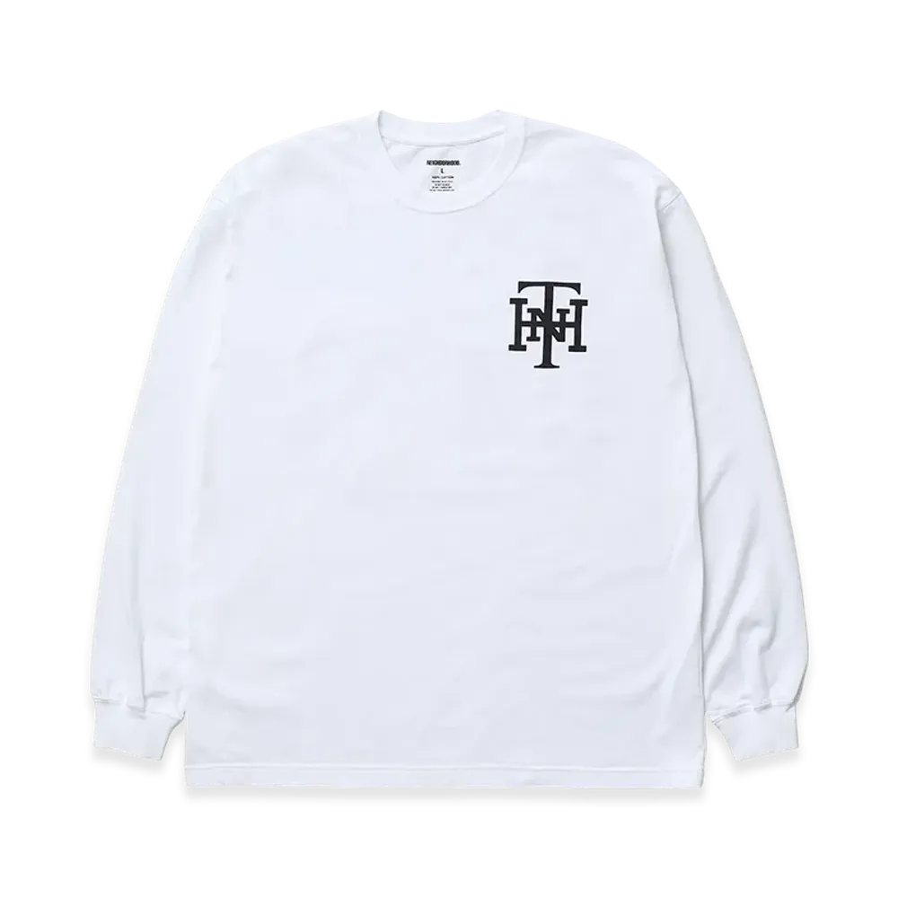 NEIGHBORHOOD NH. Tee LS "White"