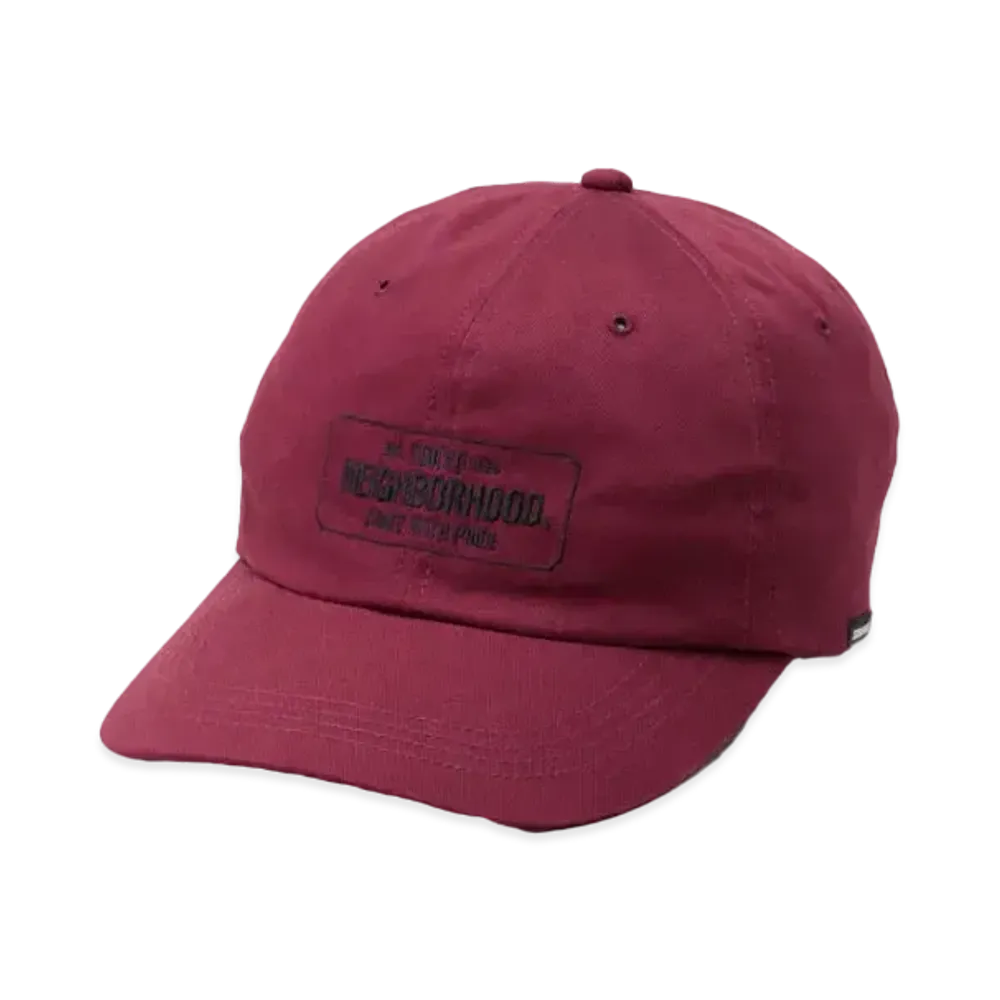 NEIGHBORHOOD Dad Cap "Burgundy"