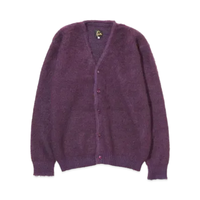 Needles MOHAIR CARDIGAN - SOLID "Purple"