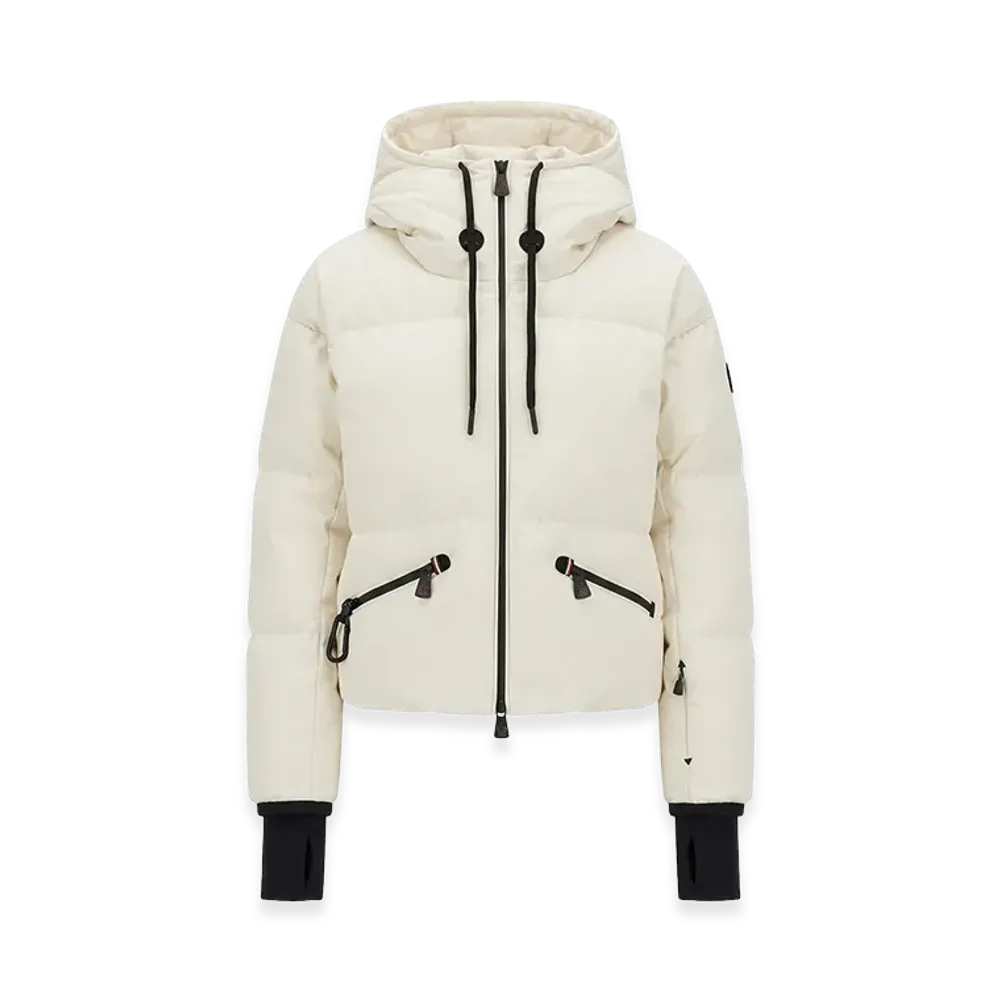 MONCLER Women's Ski Down Jacket Allesaz "White"