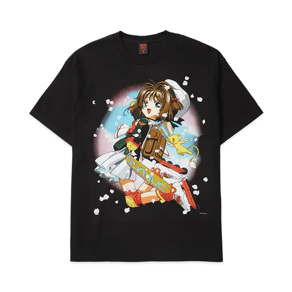 Geeks Rule x CARDCAPTOR SAKURA 15 Silkscreen Printing T Shirt "Black"