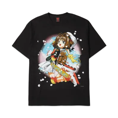 Geeks Rule x CARDCAPTOR SAKURA 15 Silkscreen Printing T Shirt "Black"