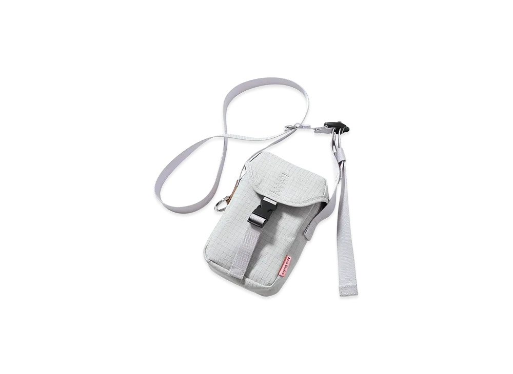 Acne Studios Nylon Shoulder Bag "Light Gray"