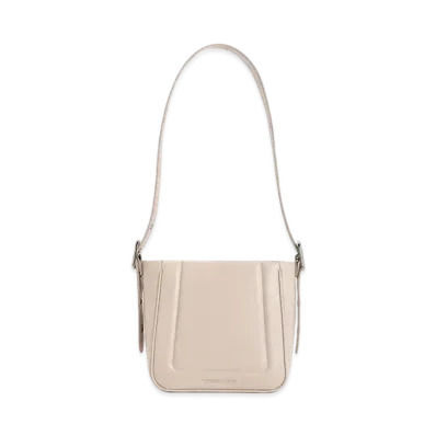 CHARLES & KEITH Petra Boxy Bucket Bag "Oat"