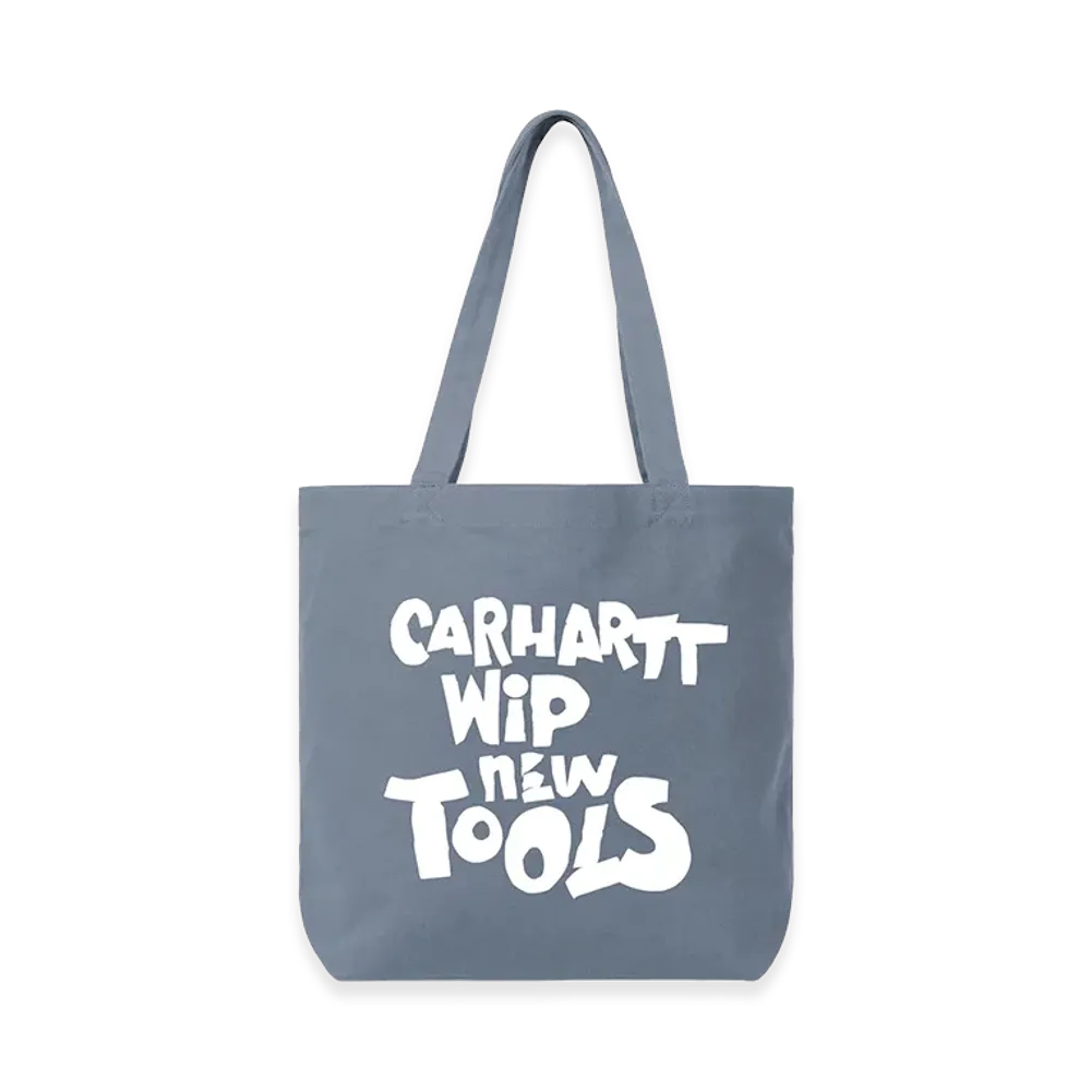 Carhartt WIP Canvas Graphic Tote "Cutout Print Icesheet"