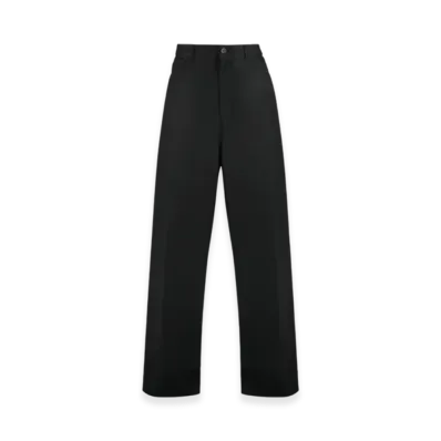 BALENCIAGA Cotton Trousers "Black"