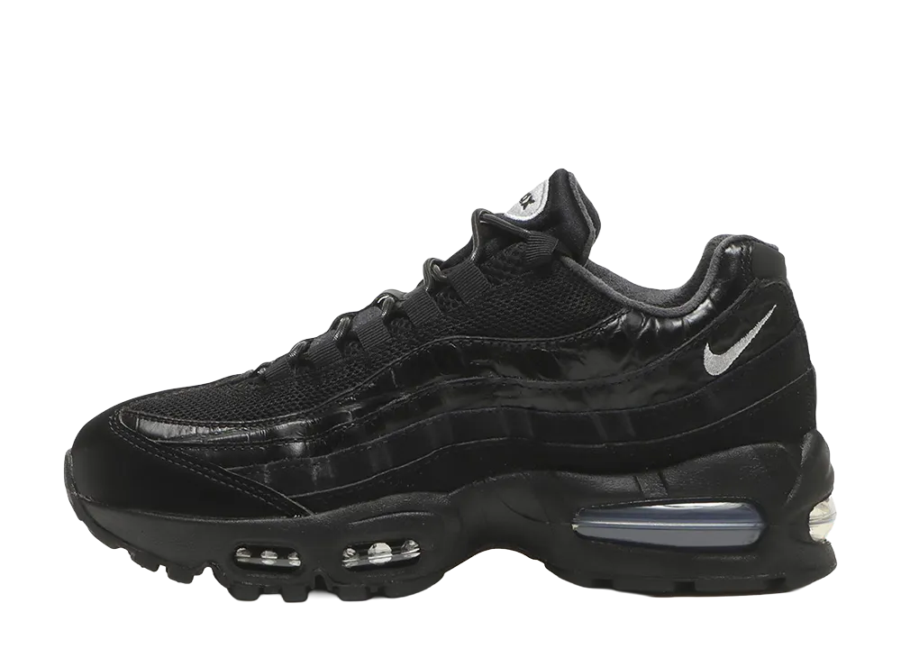 Nike Women's Air Max 95 Big Bubble SE "Black/Metallic Silver"