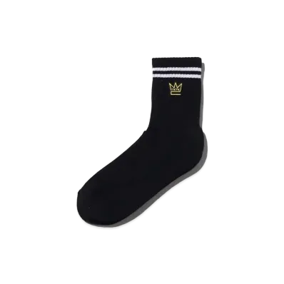 atmos pink x Tk2 Emblem Wappen Socks "Black"