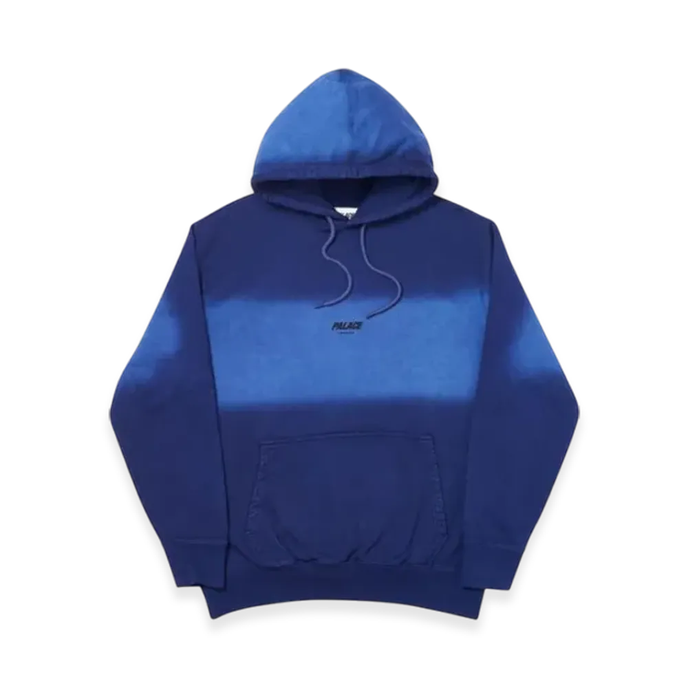 PALACE Fader Dip Dye Hood "Blue"
