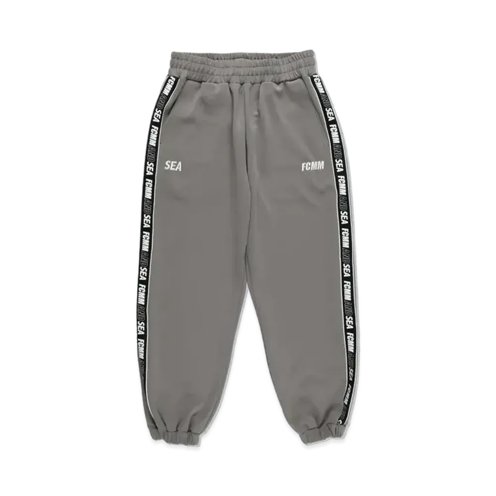 WIND AND SEA X FCMM TRACK PANTS "Gray"