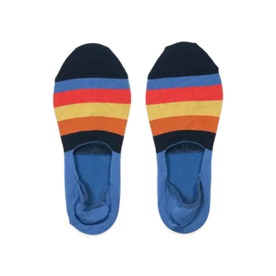 Paul Smith Artist Stripe Shoe-In Socks "Multi"