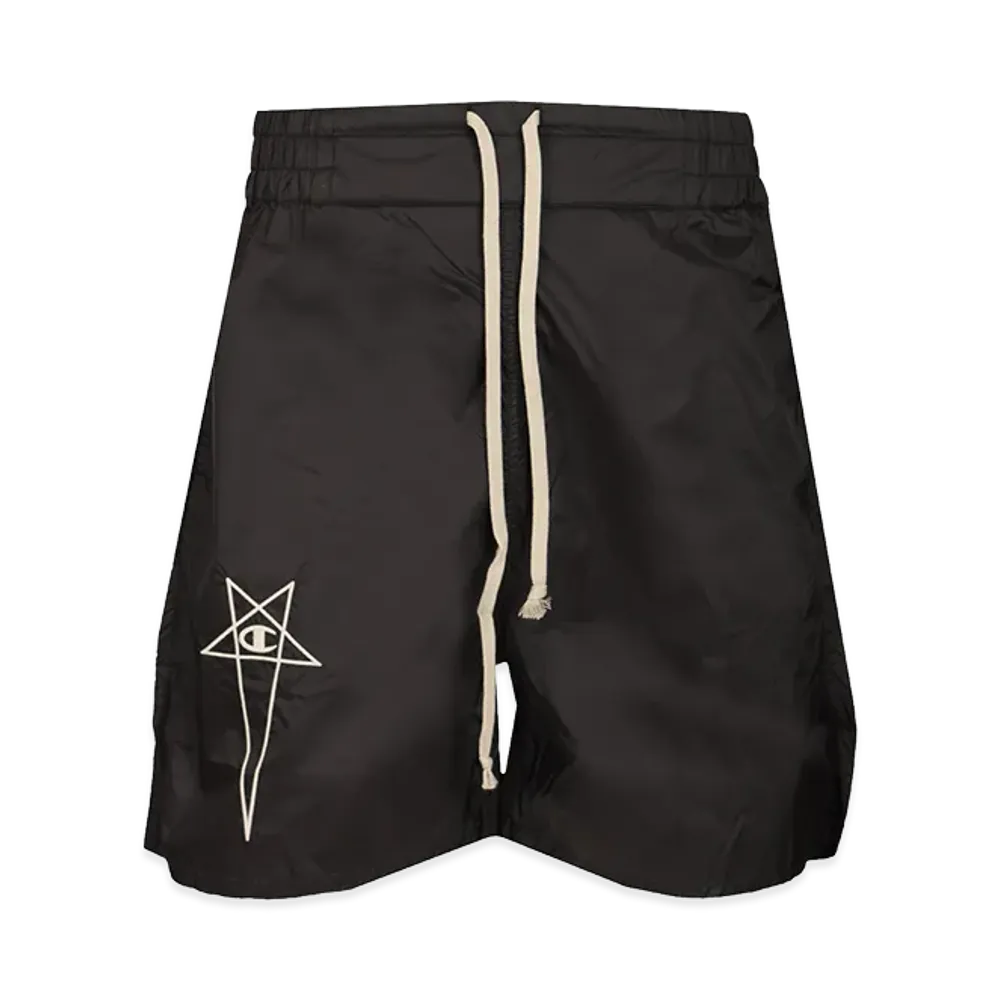 Rick Owens Bermuda Shorts With Drawstring "Black"