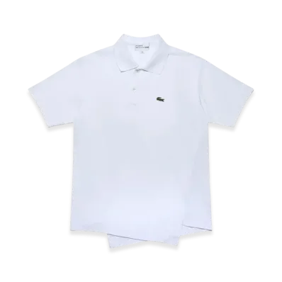 COMME des GARCONS SHIRT x LACOSTE Polo Shirt "White"
