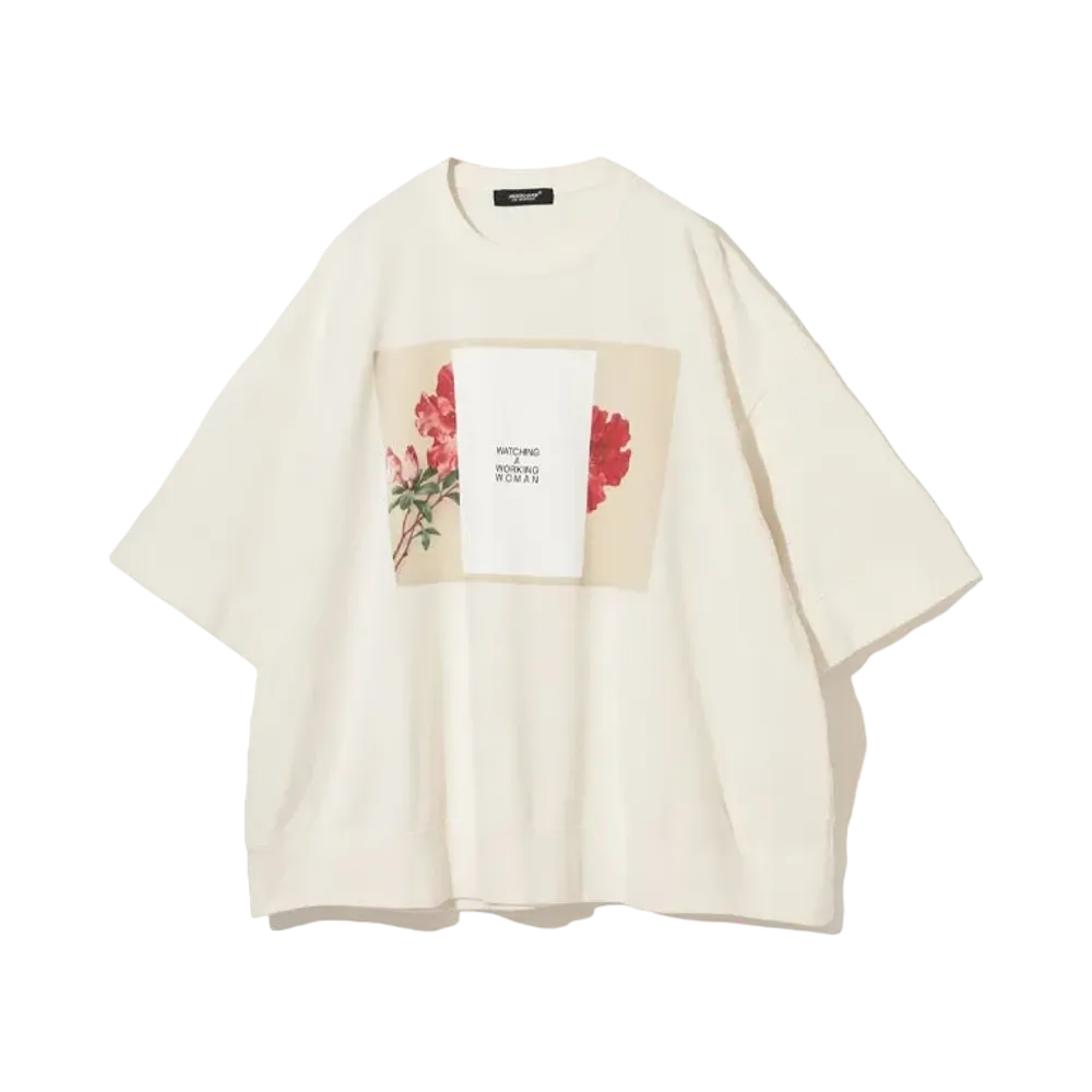 UNDERCOVER Cotton Short Wide T-Shirt "Ivory"