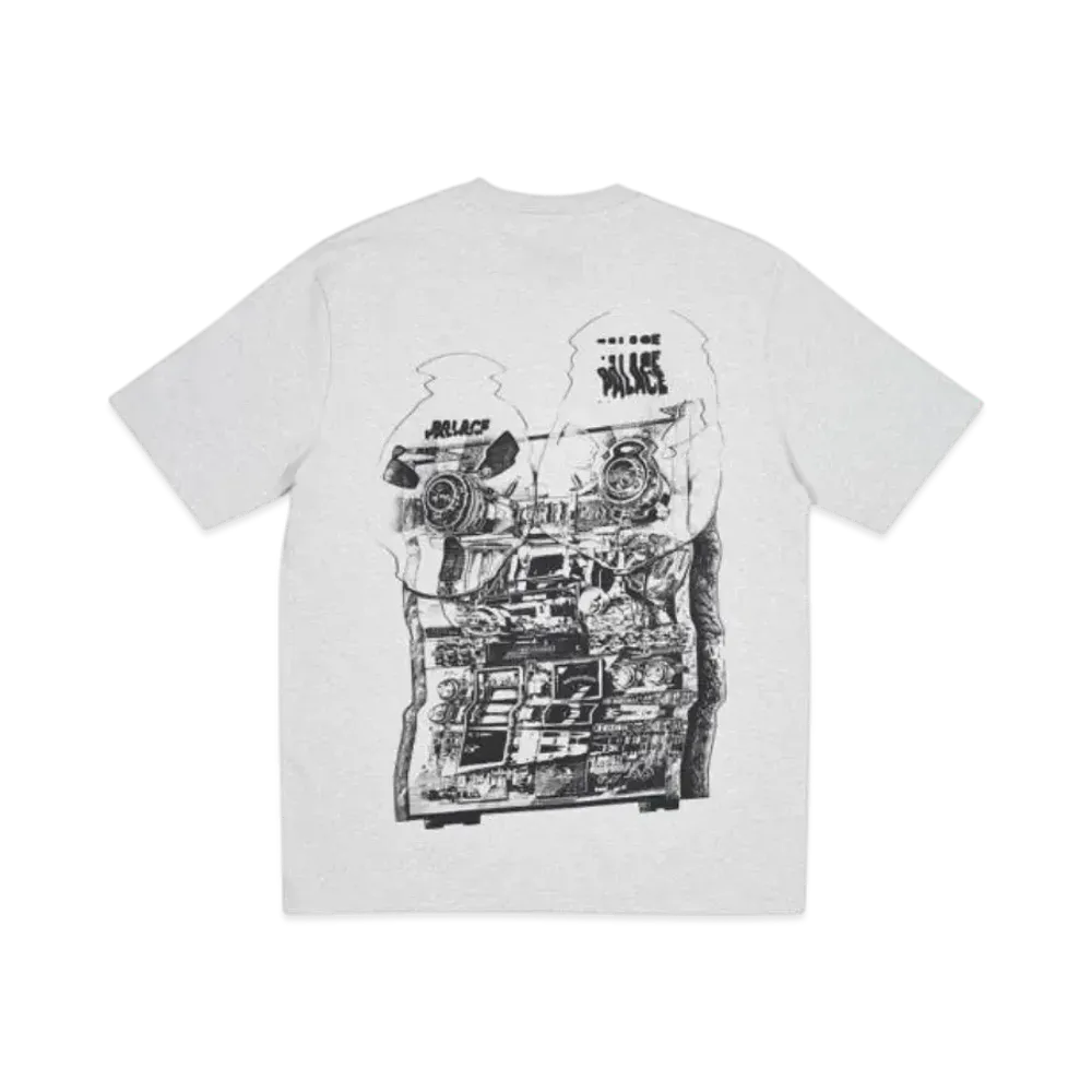 PALACE Tri-Wobble T-Shirt "Grey Marl"