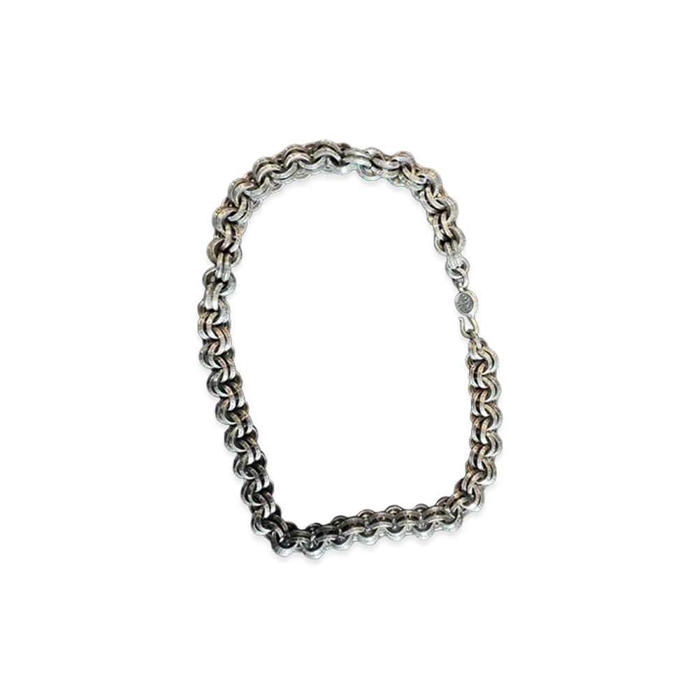 Chrome Hearts Double B Ring Necklace "Silver"