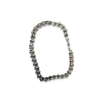Chrome Hearts Double B Ring Necklace "Silver"
