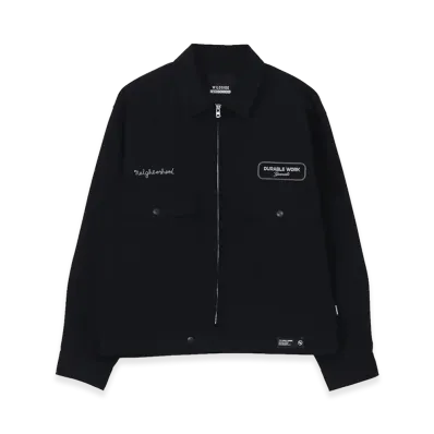 WILDSIDE YOHJI YAMAMOTO x NEIGHBORHOOD Zip Work Jacket "Black"