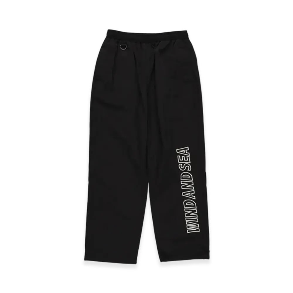 WIND AND SEA Big Logo Track Pants "Black"