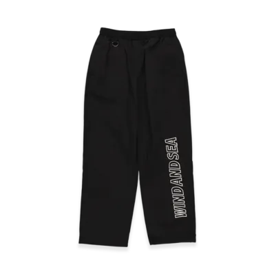 WIND AND SEA Big Logo Track Pants "Black"