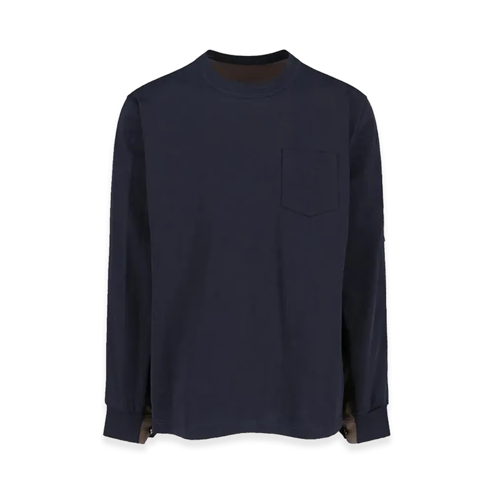 sacai Maglia Bi-Color "Blue"