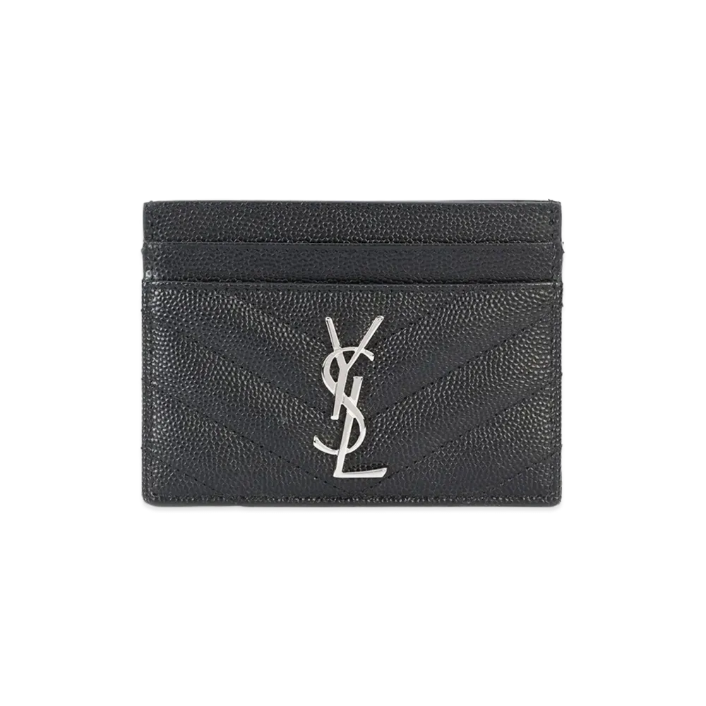 Saint Laurent Women's Wallet 'Cassandras' "Black"