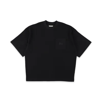 WIND AND SEA Cozy Cloud S/S Tee "Black"