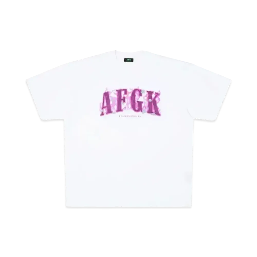 A FEW GOOD KIDS Burning Tee "White"