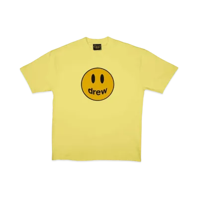 drew house mascot ss tee "Light Yellow"