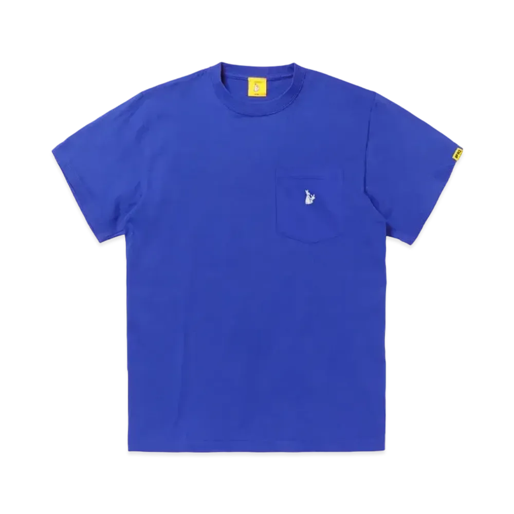 FR2 One point Icon Pocket T-shirt(Blue) "White"