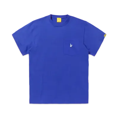 FR2 One point Icon Pocket T-shirt(Blue) "White"