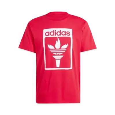 adidas Trefoil Torch T-Shirt "Better Scarlet"