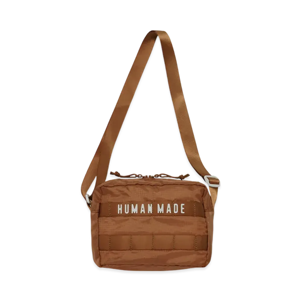 HUMAN MADE Packable Light Pouch "Brown"